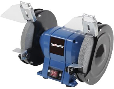 ToolTronix Bench Grinder 150W 5 125mm Twin Grinding Stone Workshop Garage