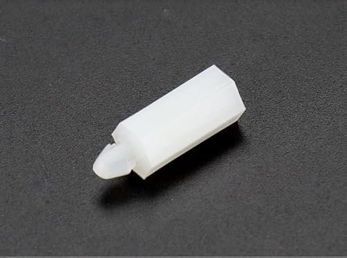 100Stk Nylon plastik FM3 FM4 PCB Hex Sechskant Platine Leiterplatte Support Abstandhalter Halter Spacers Standoff halter fixed clips Locking Snap-In Stütze (FM3-15)