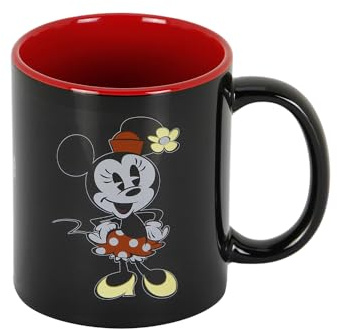 Minnie Mouse Face-Taza, Rosa, 13 x 9.5 cm