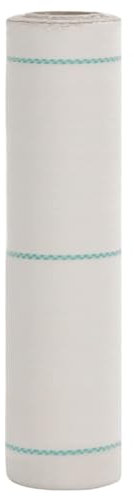 vidaXL Membrana de Malezas PP Blanca 0,5x100 m, Tela de Control para Malas Hierbas