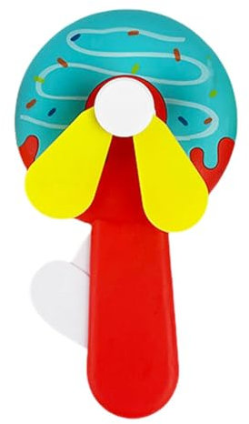 Generisch Ventilatore portatile turbo – PP Favours – Ventilatore di raffreddamento personale estivo | Ventilatore portatile a pressa a mano, ventilatore a mano tascabile, carino cassaforte per le mani