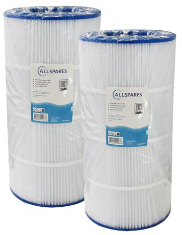 AllSpares Filtro de agua (2 unidades) para jacuzzi/piscina, adecuado para Waterair CFR100/91003/C-9699 (diámetro 252 x 505 mm)