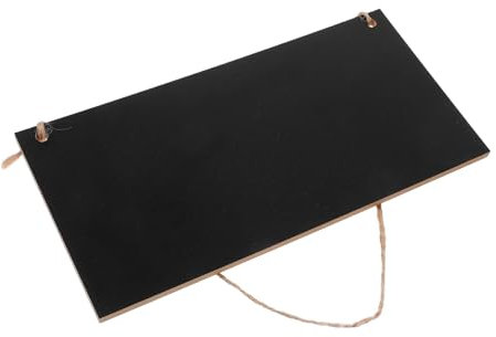 STOBOK Kreidetafel Klein Holz Löschbares Einseitiges Kreidetafelschild 20x10cm Hängende Kleine Tafel für Wand Feiern Büro Restaurant Leicht zu Reinigen Platzsparend