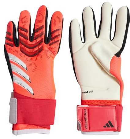 adidas Unisex Predator Competition Torwarthandschuhe Lucid Red/Black/White 7