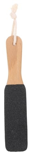 FOMIYES Dispositivo Para Moler Los Pies De Doble Cara Mango De Madera Herramienta Cuidado Pies Removedor De Callos Exfoliante Para Pedicura El Hogar