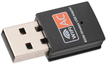 USB WiFi Dongle, Nano Ac600 Soporte 802.11ac Rtl8811cu Chipset 600mbps Adaptador WiFi WiFi 2.4g 5 G de Doble Banda para PC para
