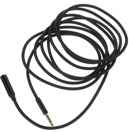 DOITOOL 2m Prolunga Audio da Cavo da Femmina Maschio Accessorio per Cavo Ausiliario Realizzato in Rame di Alta qualità Compatibile Computer Telefoni e Cuffie