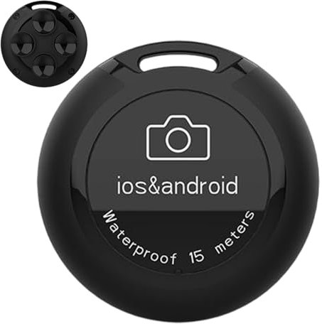 Telecomando per selfie - Pulsante per foto wireless, otturatore per fotocamera | Controller fotografico portatile resistente all'acqua, strumento di tiro a mani libere, accessorio da viaggio per