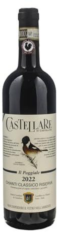 Castellare Di Castellina Il Poggiale 2022, Chianti Classico Riserva, toskanischer Rotwein, 14,5% vol, 750 ml