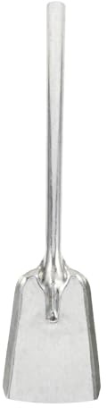 Kichvoe Kamin Ascheschaufel Metall Klein Langlebig Kohle Schaufel mit Griff Vielseitig für Grill und Garten
