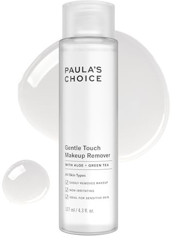 Paula's Choice Gentle Touch Oil Free Waterproof Makeup Remover, Aloe & Green Tea, Non-Irritating, 4.3 Ounce