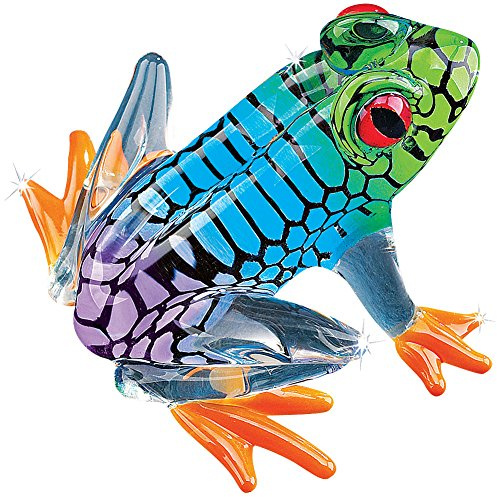 Glass Baron Island Hopper Frog Figurine