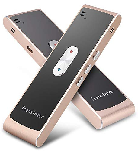 Topiky Sprachübersetzer-Gerät, T8S Intelligenter Übersetzer Mehrsprachiger Zwei-Wege-Echtzeit-Dolmetscher(Gold)