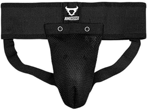 Ringhorns, Charger Kinder Tiefschutz mit Halterung, Unisex Kinder, 14 Years, Schwarz