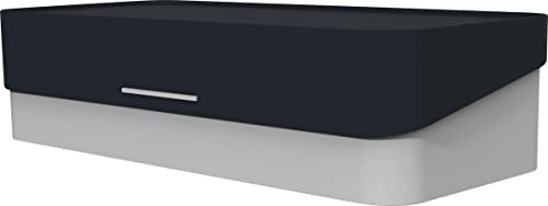 helit H6252595 - Tisch-Organizer „the companion“, Schreibtisch Butler in schwarz/grau | Schreibtisch Butler für Stifte, Notizen und Bürozubehör