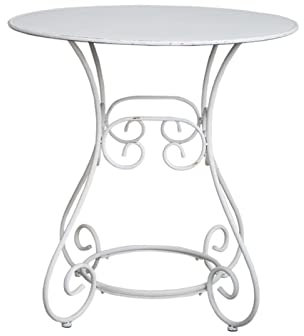 TANYTAO-SHOP Sofá Mesa de Café Mesa Lateral de Lujo Ligero Mesa de café Redonda Mesa pequeña Junto al sofá Simple, Blanco, Plancha para Salón Cama Habitación u Oficina