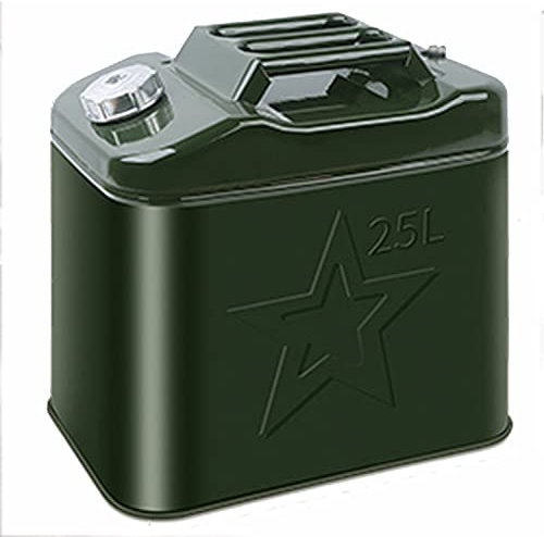 JIADUOFU 10l/20l/25l/30l/35l/40l/50l/60l Tragbarer Ersatzkraftstofftank, Notfall Ersatzkraftstofftank, Für Autostragbarem Motorrad-ersatzauto-kraftstofftank,25L
