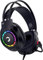 GAMEPOWER Voldon 7.1 Professional Over Ear Gaming Headset with 50MM Drivers - Wired PC Stereo Gaming Headset with Noise Cancelling Microphone and Rainbow LED Lighting USB, PC, PS5, PS4, Black