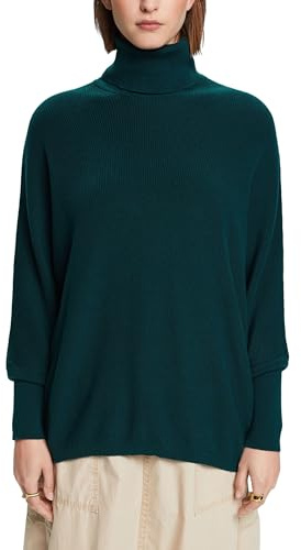 ESPRIT 103EE1I357 Suéter pulóver, 305/EMERALD Green, XS para Mujer