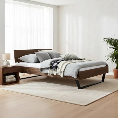 Hasena Trento Bett Asti Nussbaum 2023 140x200