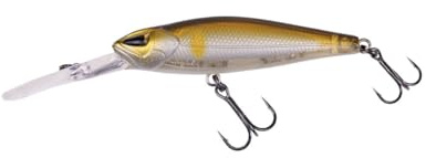 ZECK - Kleiner Twitchbait ideal für Barschangler - Hitch 2.0 | 6,0 cm | 1,8 m Suspender - Ayu