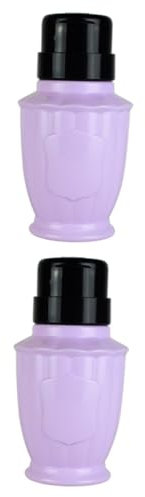 Housoutil 2St Wasserspender Flasche Nagellackentferner Reiseflaschen leere Flasche Nagelentferner Flasche automatisch Pumpflasche flüssige Flasche Flüssigkeitspumpe reisen