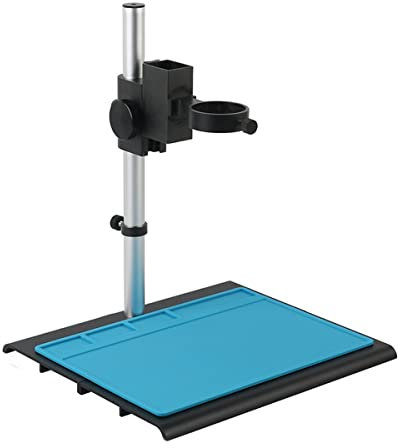 Lab Microscope Accessories Microscope Video Camera 1080P 60FPS 2K 34MP 100X 180X 300X C Mount Lens HDMI USB Industrial Electronic Digital Video Microscope Camera for PCB Soldering Phone Repair(50mm St