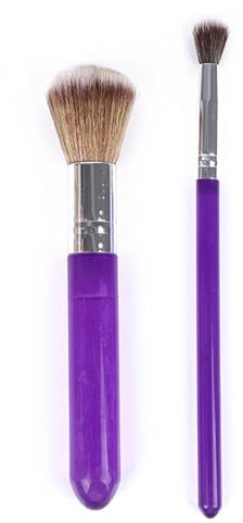2Pcs Wear-Resistant Cake Decorating Tools Practical Meat Desserts Oil Brushes Beautiful Non-Slip Fondant Cookie Painting Brushes for Cookie Cake Decoration