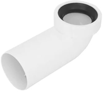 Curva Bianca Wc Htsb Con Guarnizione Valsir-Diam. 110 90°