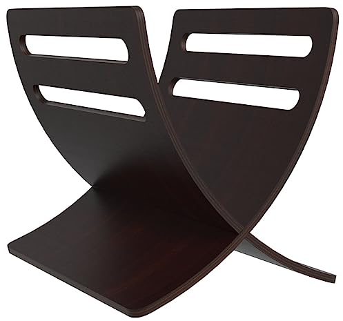 vidaXL Revistero marrón de Madera