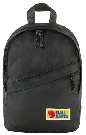 FJALLRAVEN Unisex Vardag Mini Rucksack, Black, 29.5 x 20 x 10 cm, 6.5 L