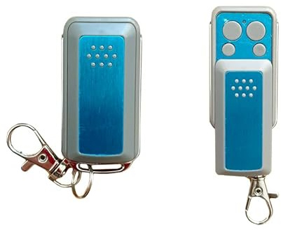 Allotech Set mit 2 Fernbedienungen für Tor und Garagentor, 4 Kanäle, 433 MHz, kompatibel mit 114253, 104350, 104250, 654300, 654100, 504713 und die Extel Atem