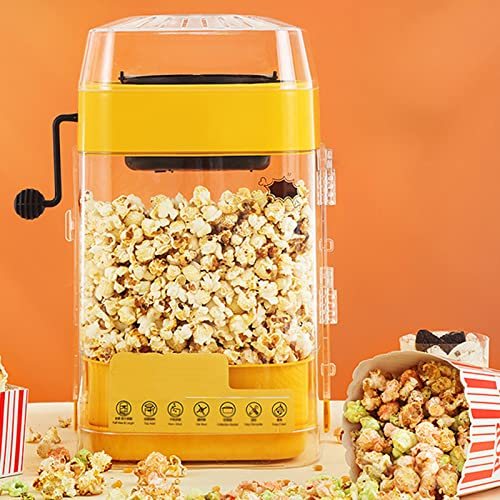 Machine à Pop-Corn, en 3 Minutes, Cuisson Électrique à Air Chaud de mais Soufflé, Puissance 350W, Popcorn Maker à Air Chaud pour la Maison, Soirée Film, Noël, Anniversaire pour Enfants