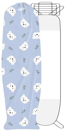 Ironing Table Dust Cover, Waterproof, Insect Resistant and Dirt-Repellent, Foldable, Ironing Board Covers, Drawstring design, Storage Bag, Ironing Table Protection Accessories (167 x 63 cm)