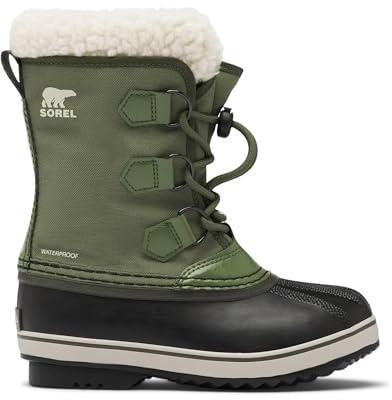 Sorel Yoot PAC Nylon WP Bottes de Neige imperméables, Hiker Green Youth Collection 2024, 40 EU