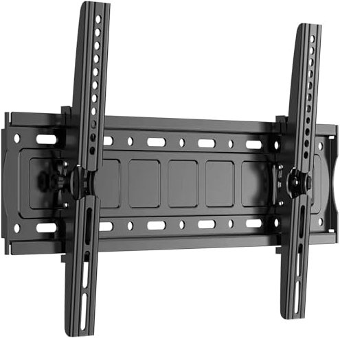 JXMTSPW Supporto da Parete per TV da 32 a 75 Pollici, Supporto TV Inclinabile,Max VESA 600x400mm, Supporto Ultra Resistente 70 kg, Staffa TV 40 42 43 50 55 58 60 65 70 pollici