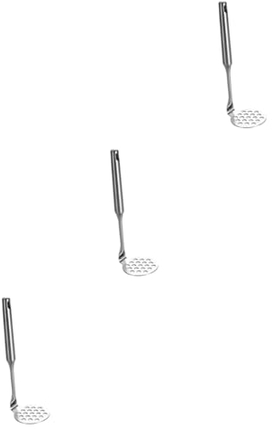 MAGICLULU 3pcs Stainless Steel Potato Ricer by Multi-use Vegetable Fruit Masher for Camping Picnic and Kitchen Use