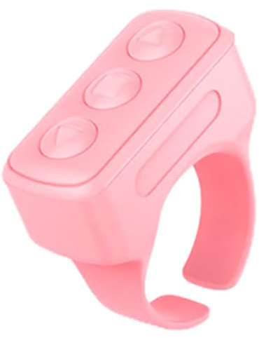 Controller anello telefonico – Scatto remoto per fotocamere | Controller | senza fili per registrazione video senza soluzione di continuità, controller di connettività per selfie della fotocamera [vid
