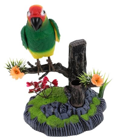 Warmhm Interactive Electric Bird Toy Simulation Chirping Bird Plaything for Boy Girl Motion Sensor Activated Cute Engaging Educational Companion for Boys and Girls