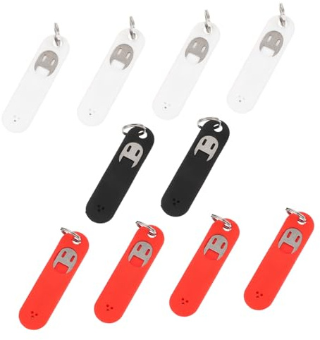 SHINEOFI 10 Piezas Agujas de Extracción de Tarjeta Sim Herramienta de Eyectores para Móviles y Tabletas Colores Aleatorios Ligera y Portátil Color Aleatorio