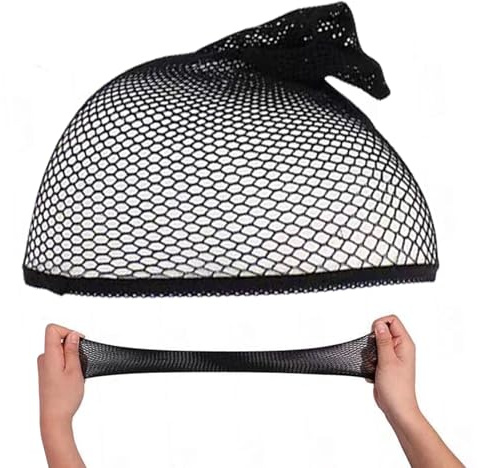 Cuffia per parrucca con per capelli in rete, elastica, per donne e adulti | regalo di compleanno
