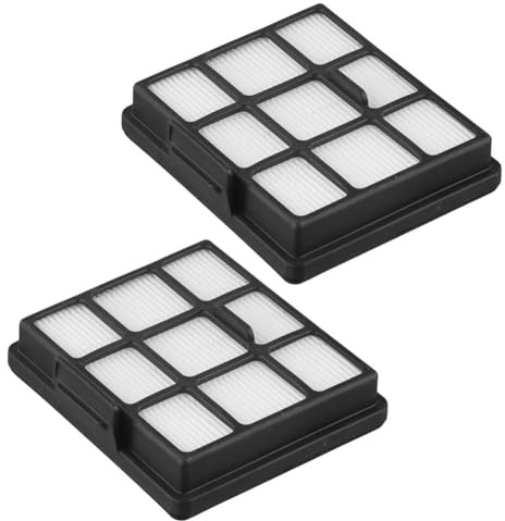 Filtro HEPA lavable para aspiradora Basics sin bolsa, paquete de 12 unidades, lavable, apto para el hogar, lo que resulta en un entorno de vida más saludable (paquete de 2)