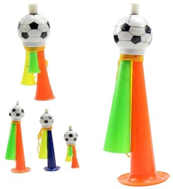 Generisch Vuvuzela Tröte für Fußball, WM 2026 Fanfanfare, Fussball Mitgebsel für Kinder, Laute Tröte zum Anfeuern, Fußball Deko für Partys, Trompete für Sportveranstaltungen (D)