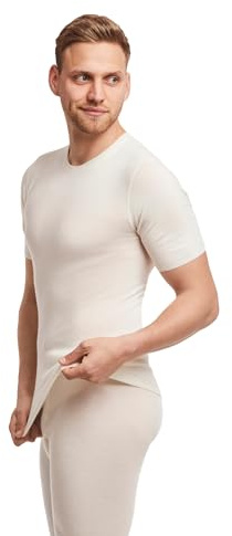 Medima Herren Hemd halbarm - Angora 20 Weiss M