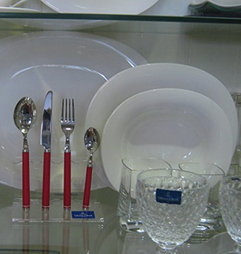 VILLEROY BOCH New Cottage Ovaler Tischservice, 19 Stück, 6 Dinnerteller 29 cm, 6 tiefe Teller i 24 x 21 cm, 6 Dosen, 23 x 19 + 1 Schüssel 32 cm.