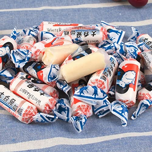 Collations occasionnelles chinoises laiteuses fortes de sucrerie de bonbons durs laiteux de lapin blanc (1000g)
