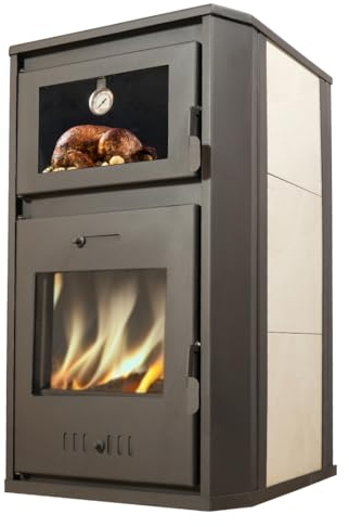 Kaminofen Holzofen Wasserführend BALKAN ENERGY Rosana Ceramic 18.56-24.56kW