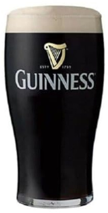 County Engraving Personalised Glass Made from Guinness Pint Glass Engraved - Enter Your Own Custom Text