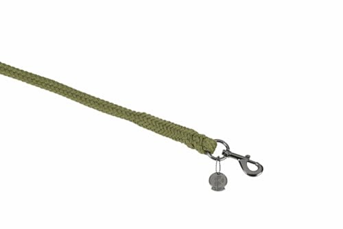 Eskadron Pferde Strick Duralastic Karabiner Moss Green Platinum 2024, Größe:Einheitsgröße