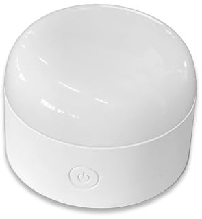 Mini bombilla LED recargable MINI LYS 300 Lumen blanco y multicolor con mando a distancia H5,5 cm
